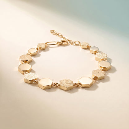 Florantin Altıgen Minimal Bileklik 4650